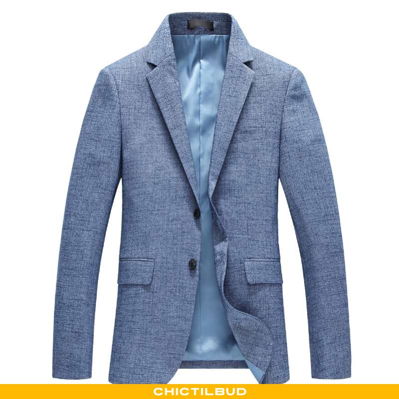 Blazer Herre Frakke Business Elegante