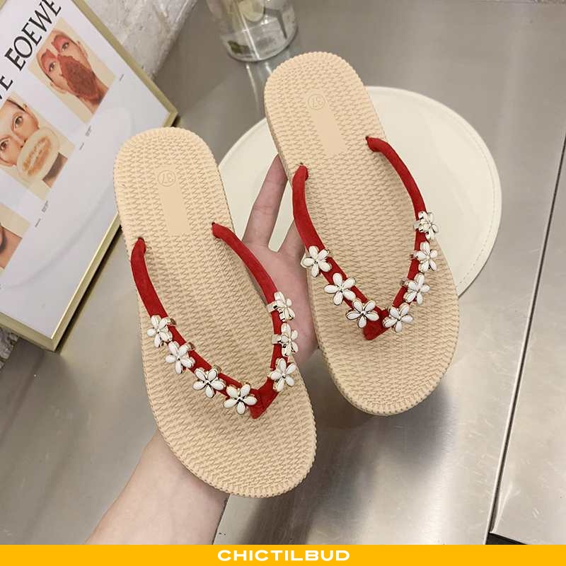 Flip Flop Dame Klip Klapper Sommer Mesh