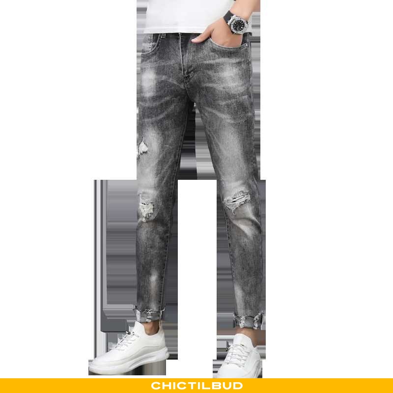 Jeans Herre Bukser Denim Sommer Harlan