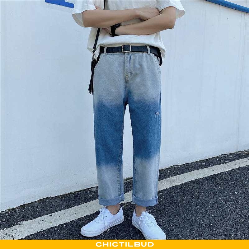 Jeans Herre Bukser Trend Teenager