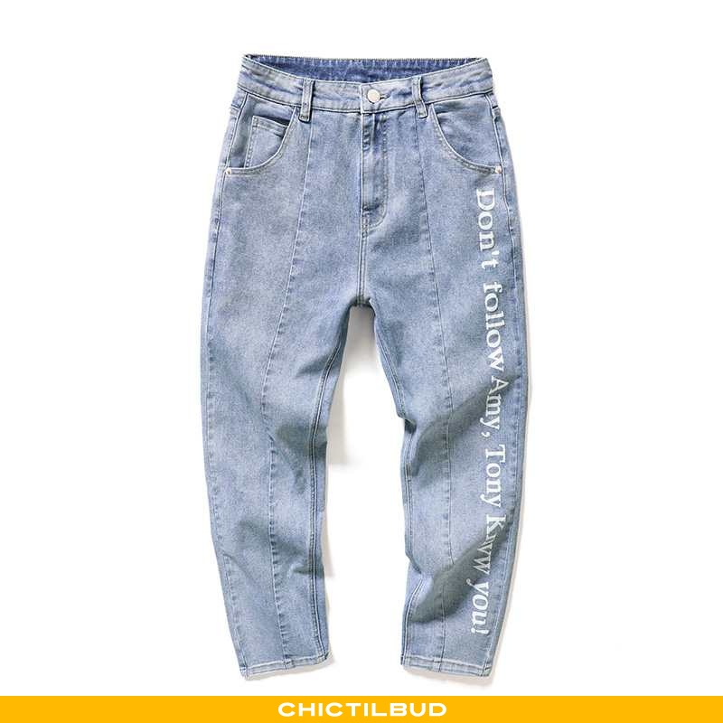 Jeans Herre Cowboybukser Stretch Mænd