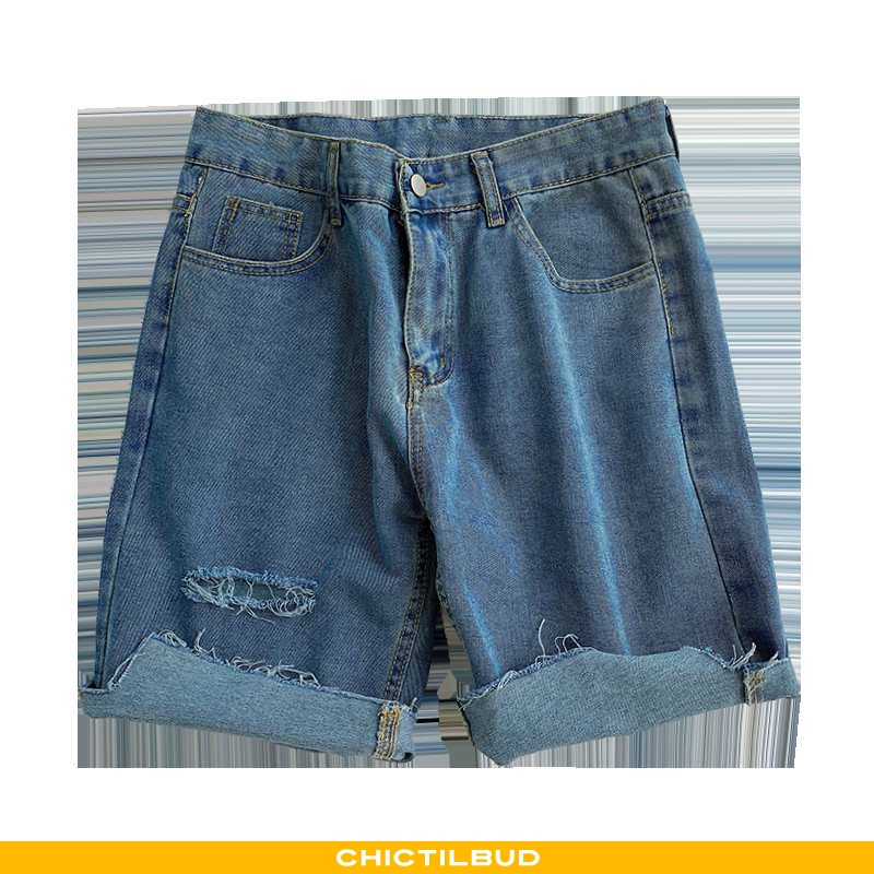 Jeans Herre Shorts Bomuld Korte Mænd