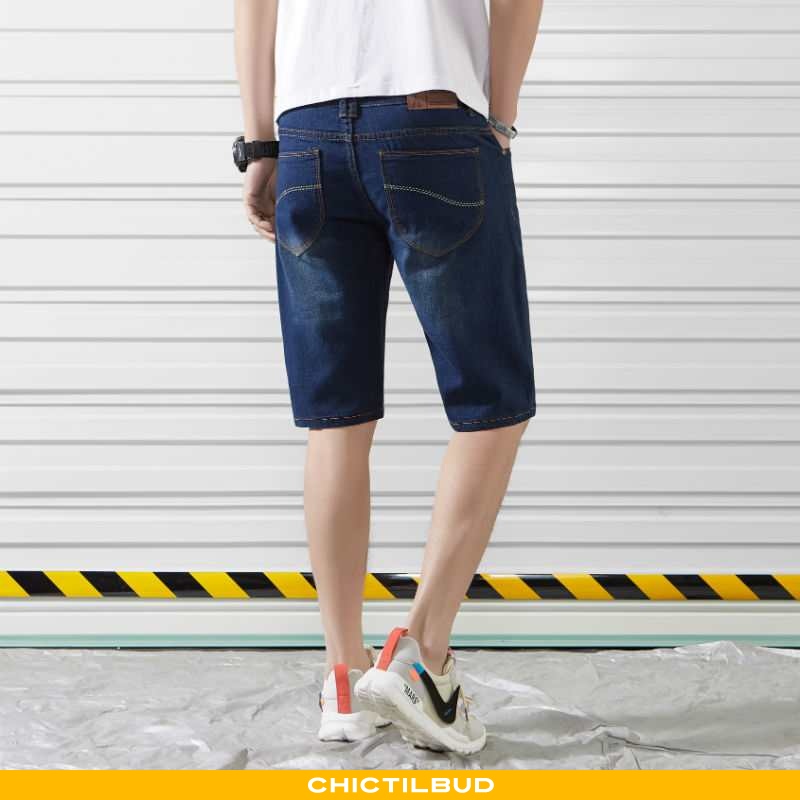 Jeans Herre Shorts Casual Store Størrelser