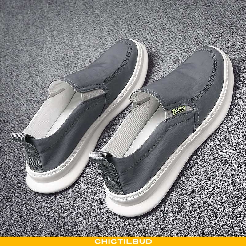 Loafers Herre Mokkasin Canvas Trend Slip On