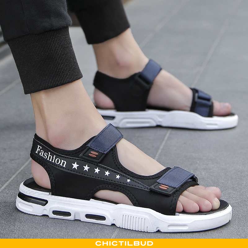 Sandaler Herre Hjemmesko Mode Mørkeblå