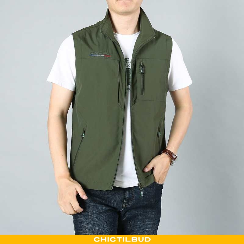 Vest Herre Frakke Cargo Superdry